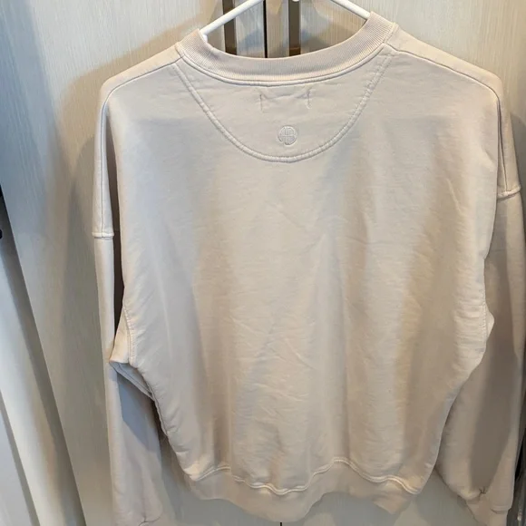 Anine Bing Cream Sweatshirt with Tiger Graphic - Picture 5 of 6